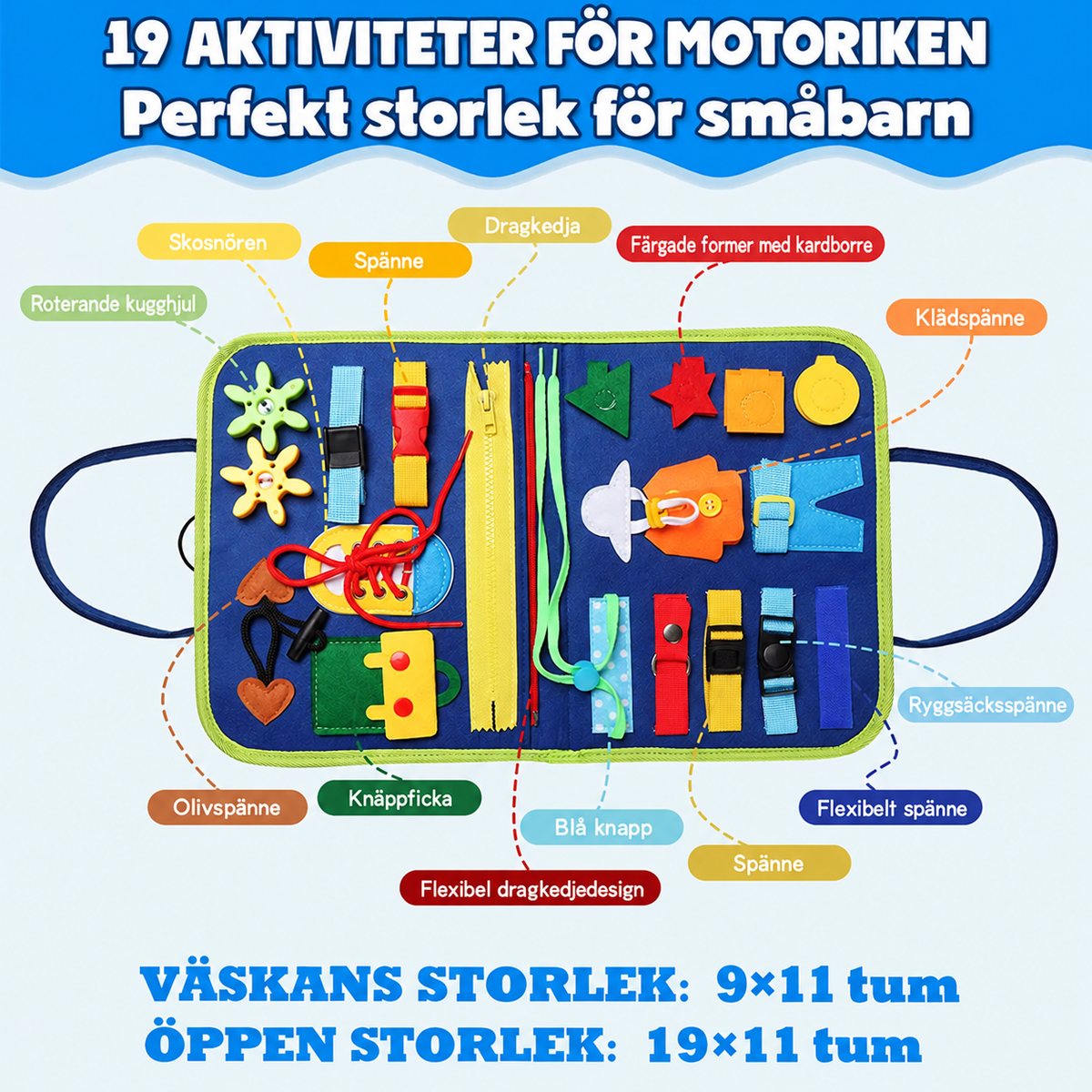 Pillra - Montessori aktivitetsbok